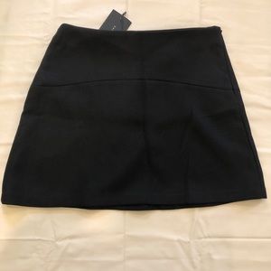 NWT Zara black mini skirt.